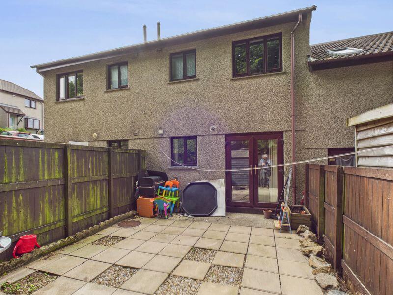 rear elevation and garden