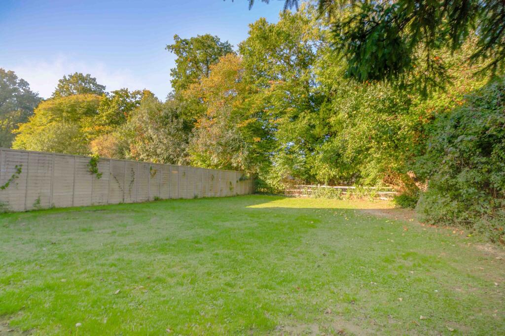 Rear garden