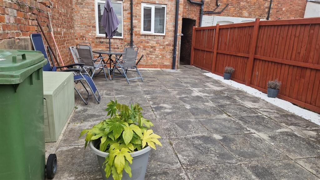 Rear Patio