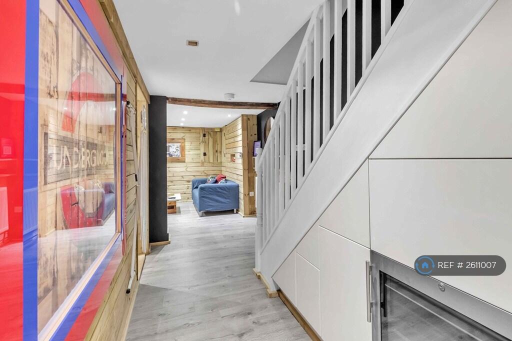 Inside Staircase From Upper Level To Lower Ground