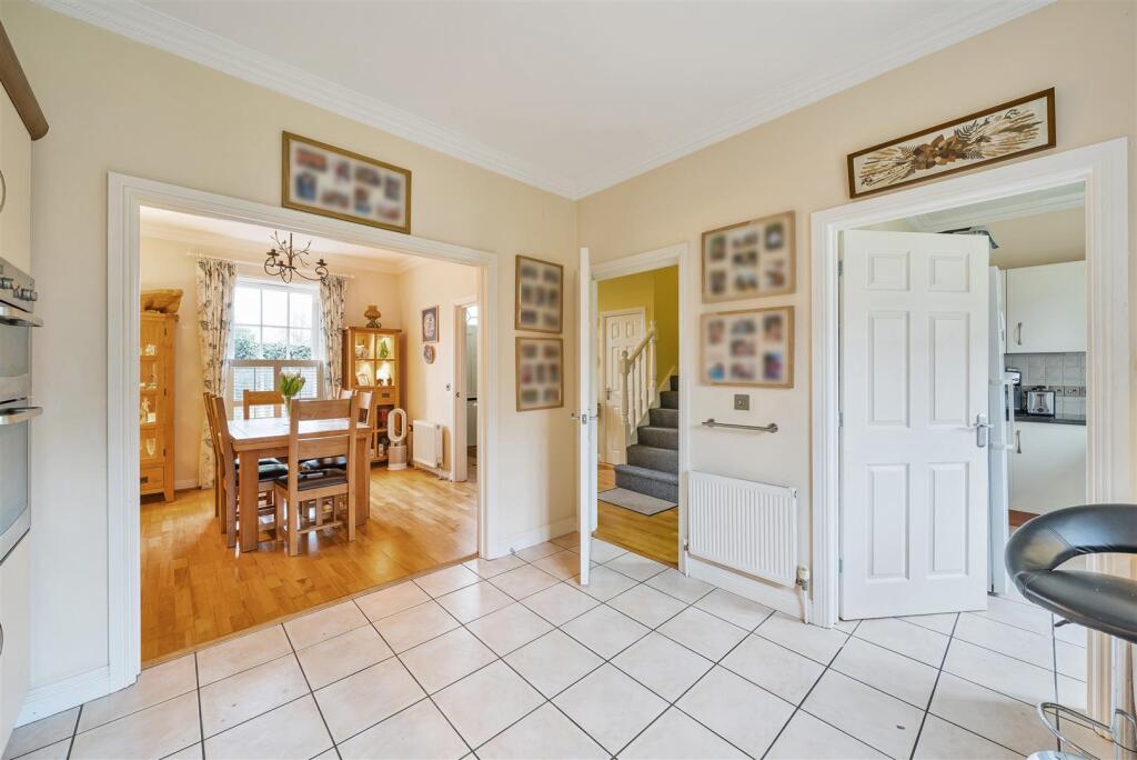 Kitchen to dining area