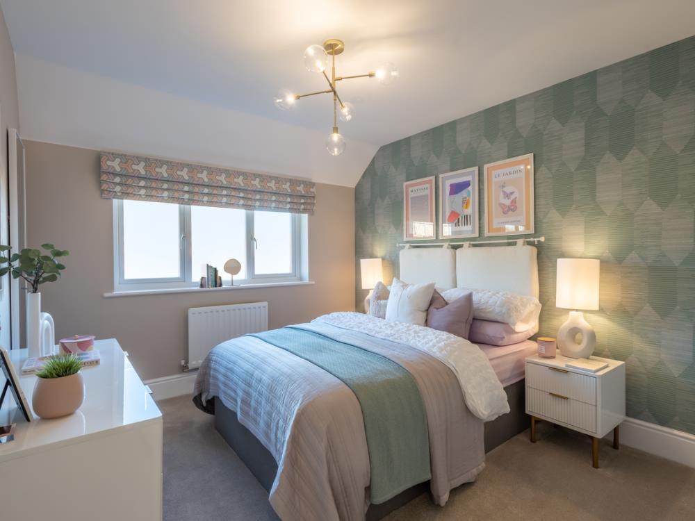 Bedroom 3 of the Hampstead, a 5 bedroom house