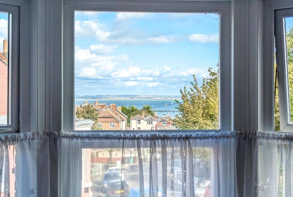 Sea views from Bedroom One!