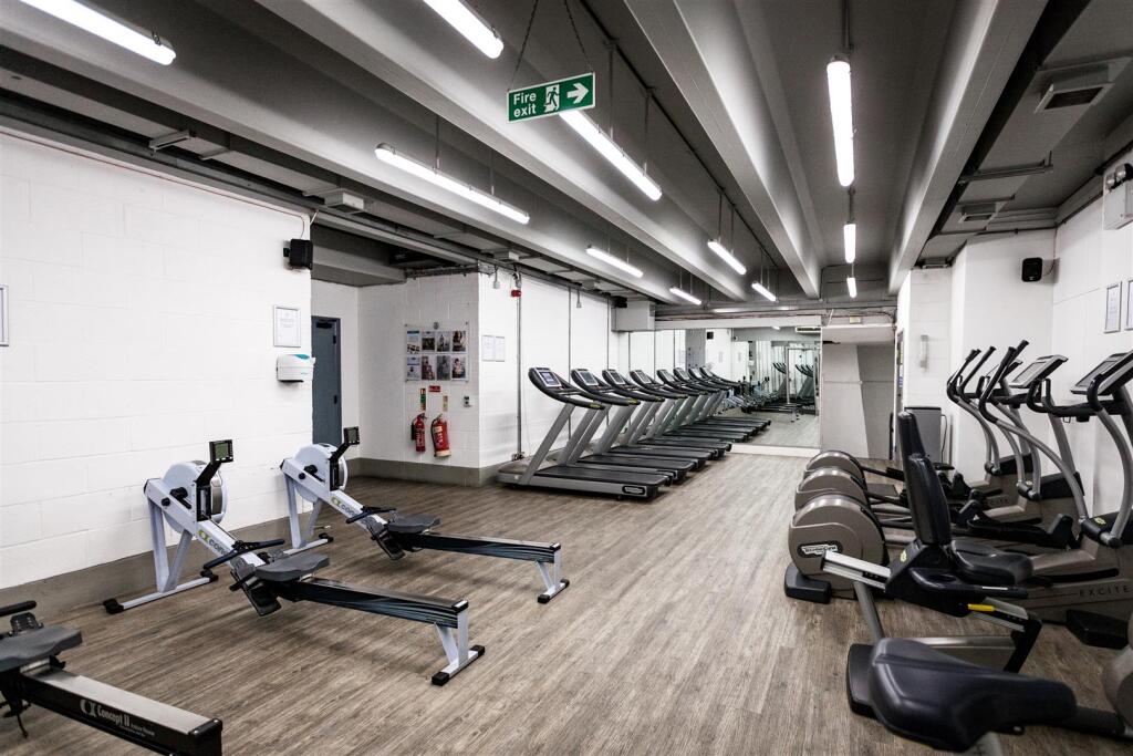 Gym cardio area