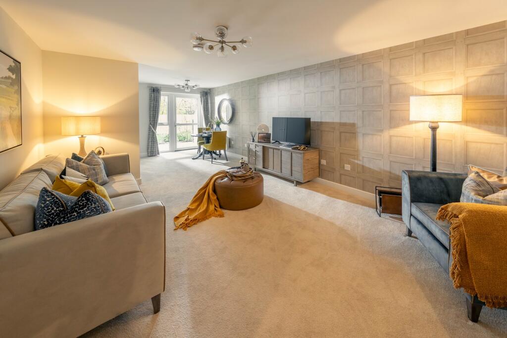 Show home living room