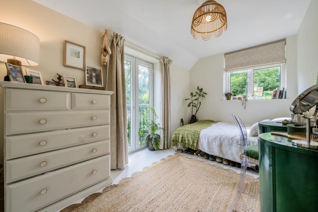 Bedroom with Juliet balcony