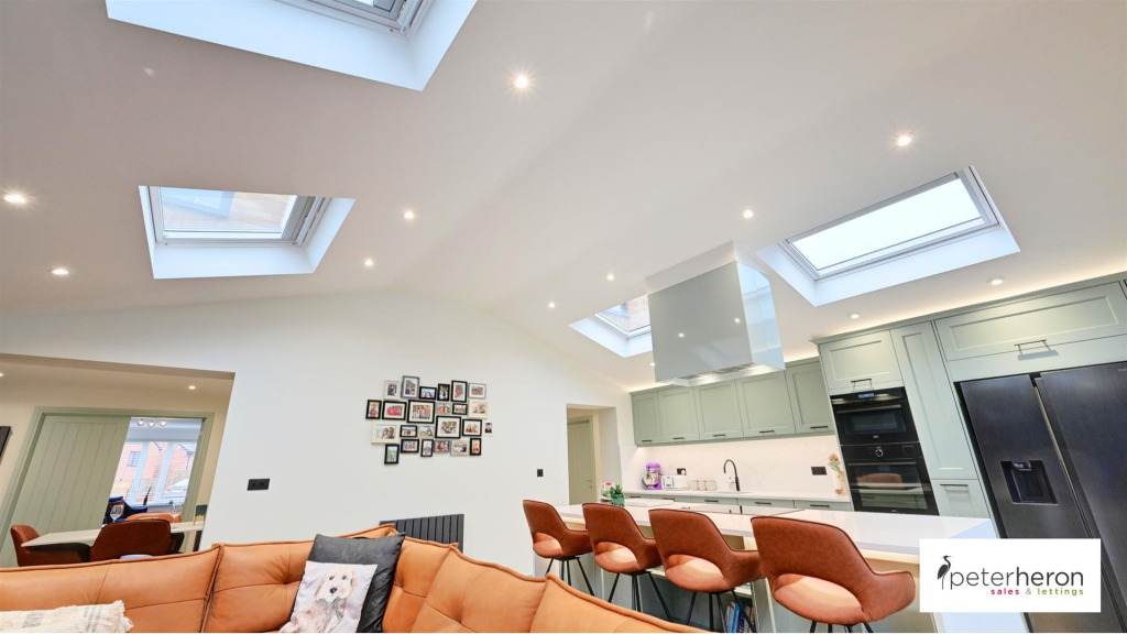 Open Plan Breakfasting Kitchen And Family Area