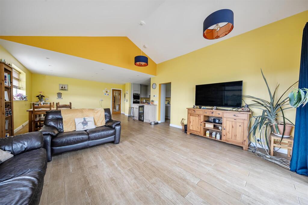 Reception/dining/kitchen