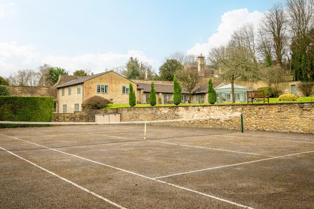 Tennis Court to House