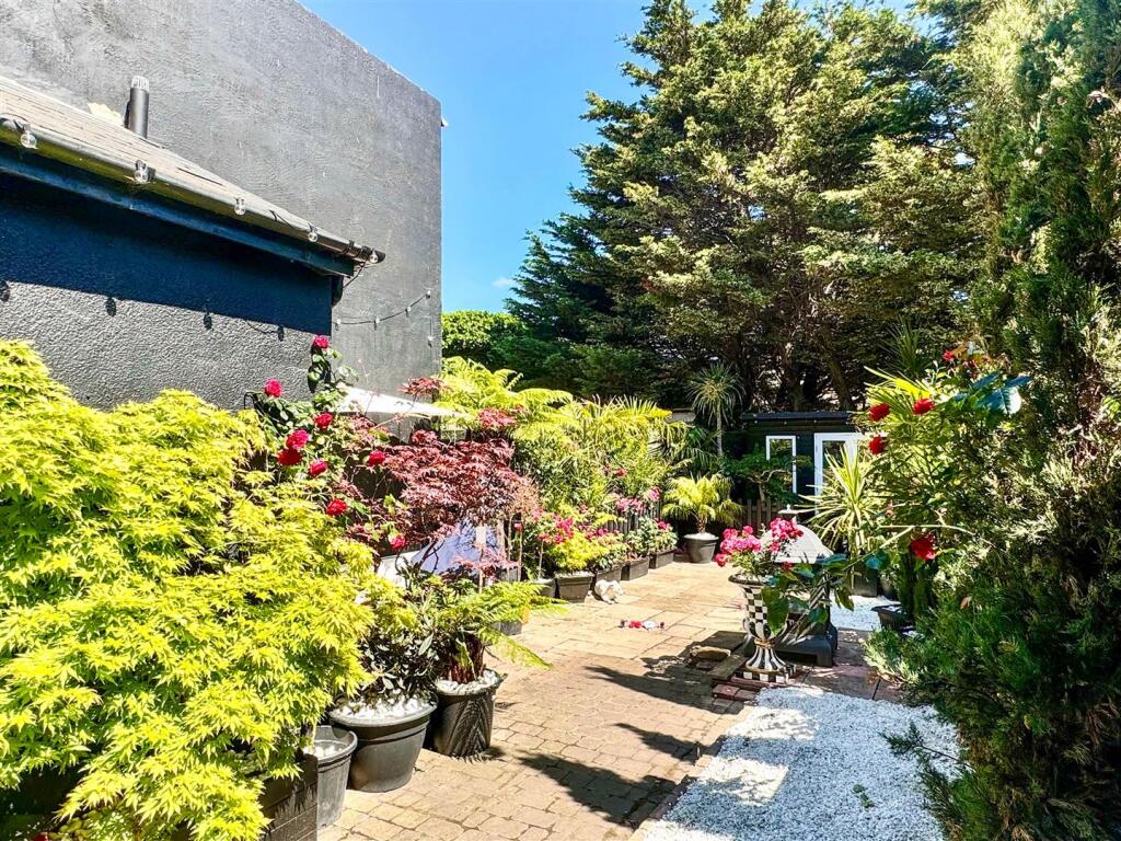 Secluded garden