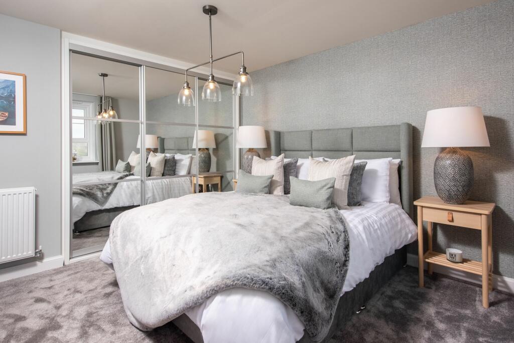 Double bedroom inside The Ripon