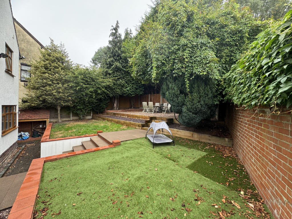 Rear garden