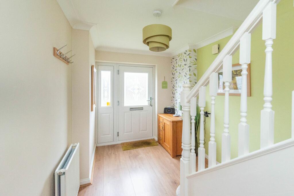 ENTRANCE HALLWAY AND LANDING