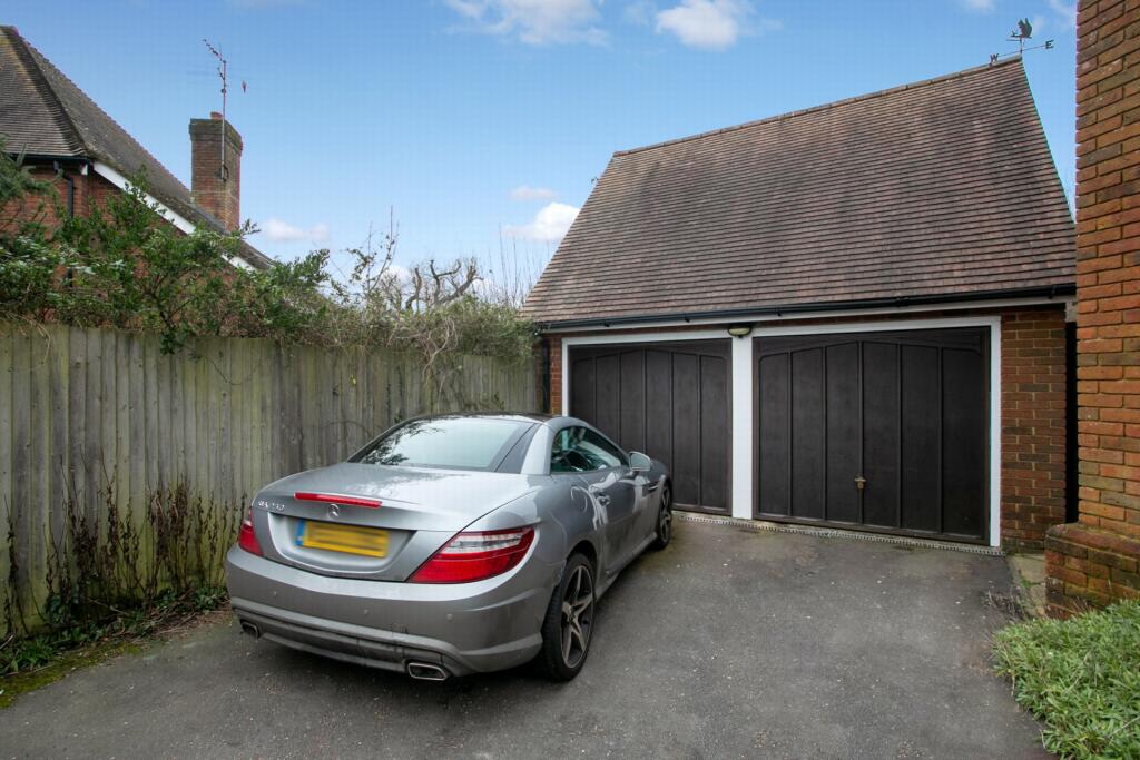 Double garage