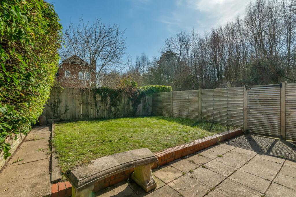 Garden Behind Garage
