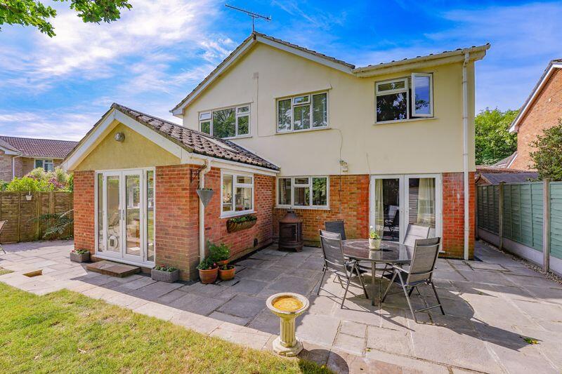 Leading out to the patio