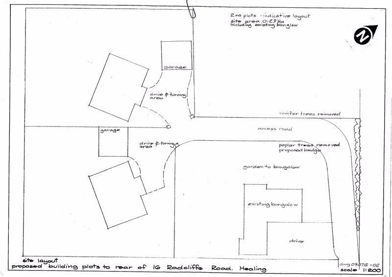 Proposed plot placement