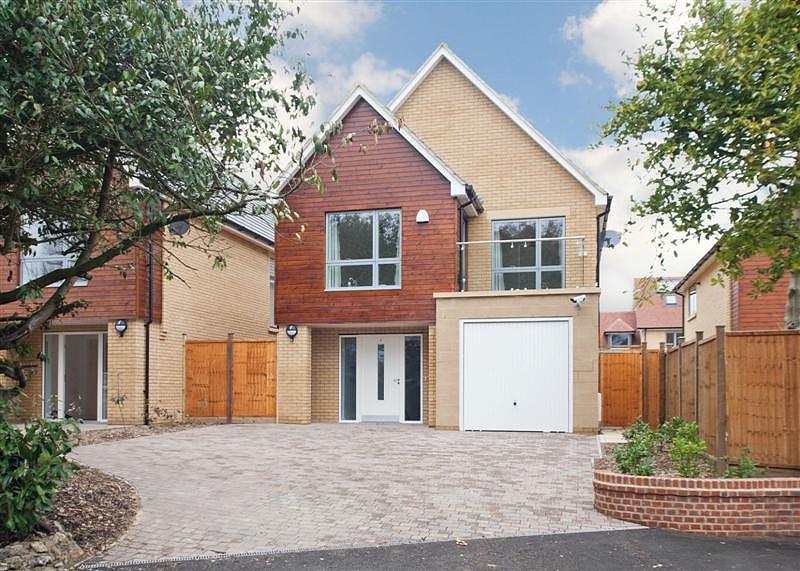 Front of property an