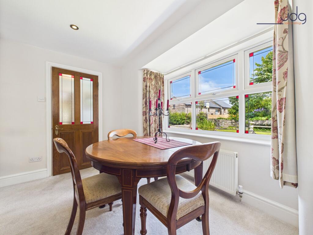 Cosy lounge with wood burner