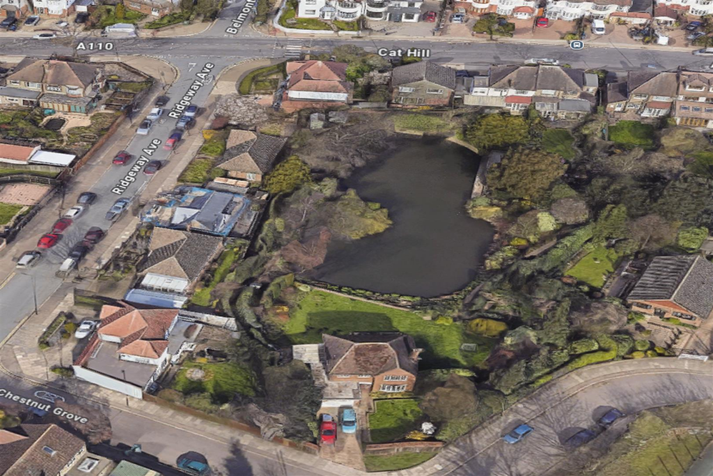 AERIAL VIEW OF THE WHOLE SITE: