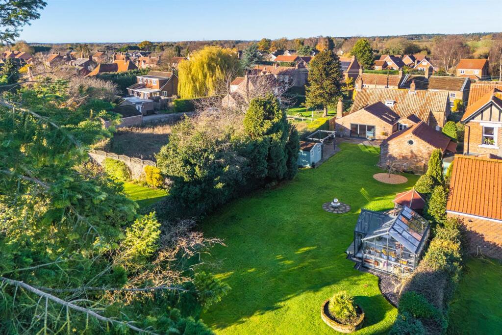 Rear Garden, House &amp; Garage
