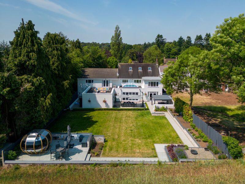 Rear Ariel elevation 