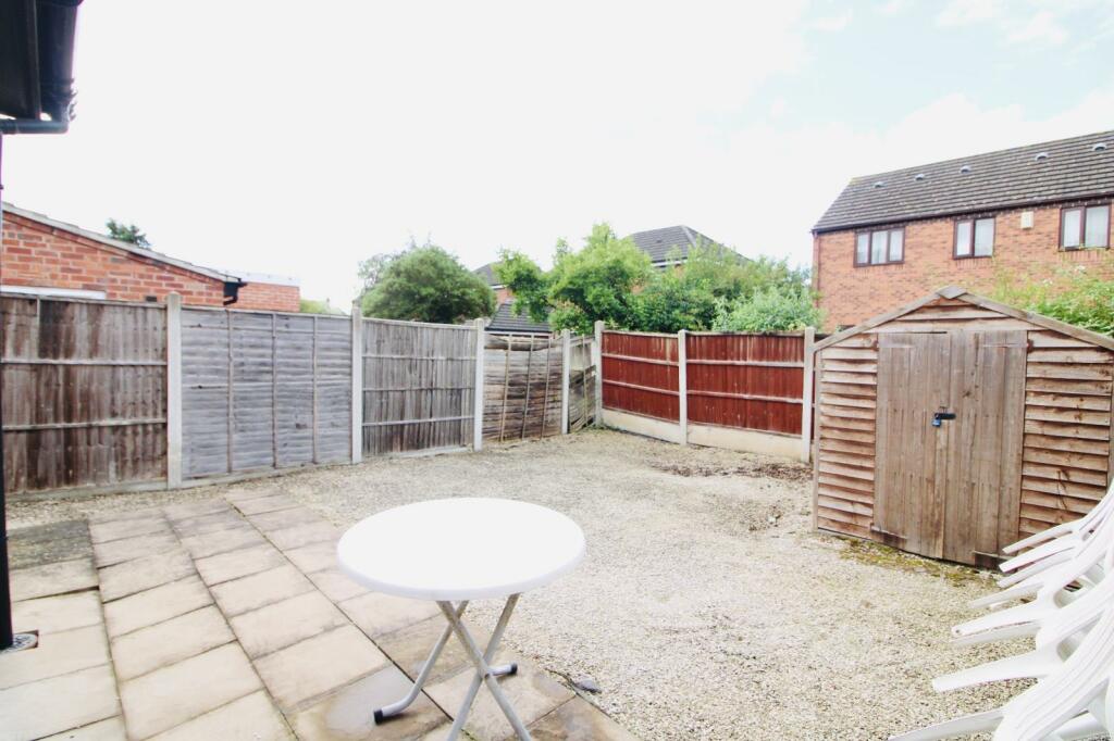 Rear garden