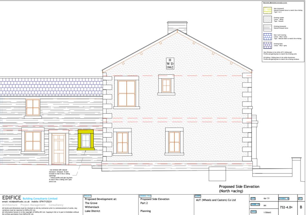 Proposed plans to transform the main house