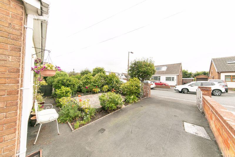 Driveway &amp; front garden