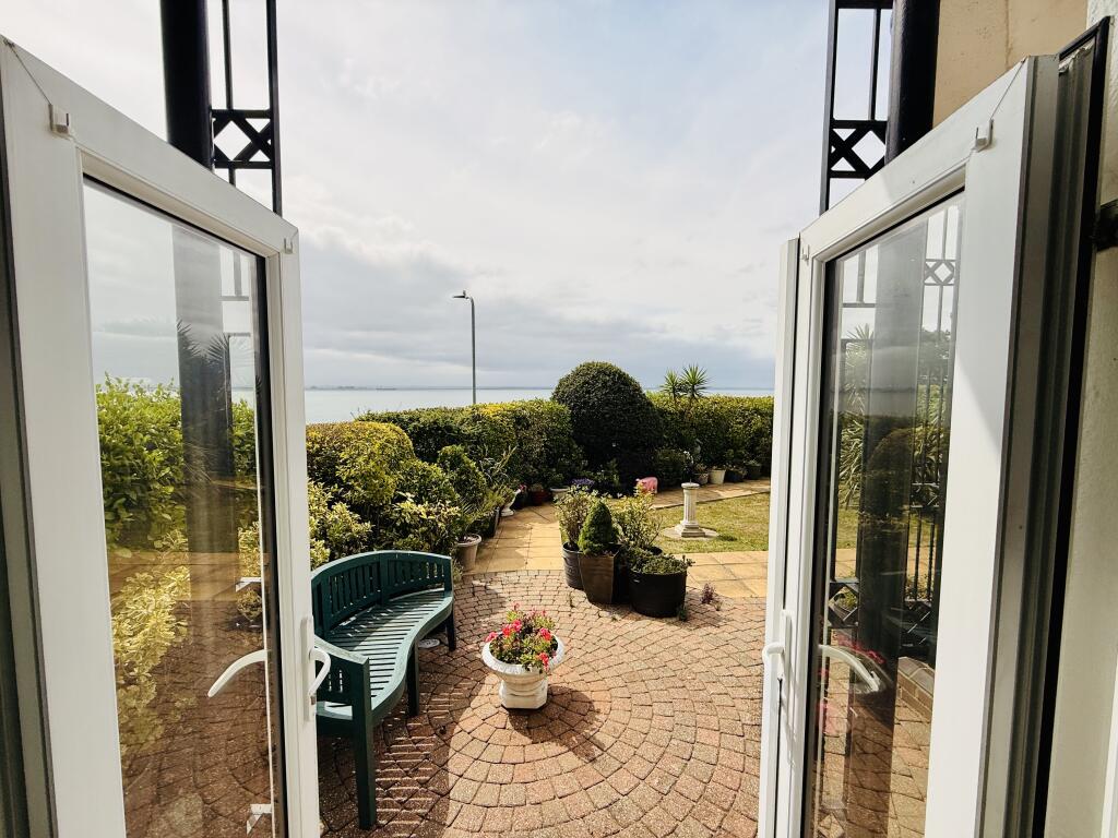 Garden and view from