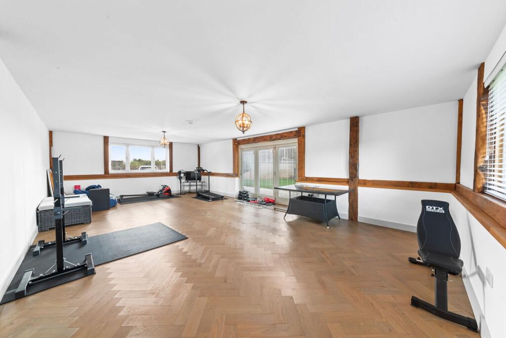 Second Lounge Utilised As A Gym