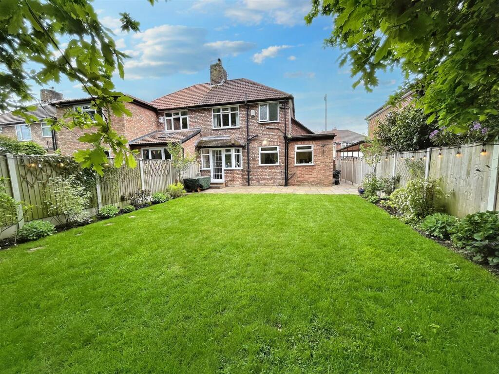 Rear of Property