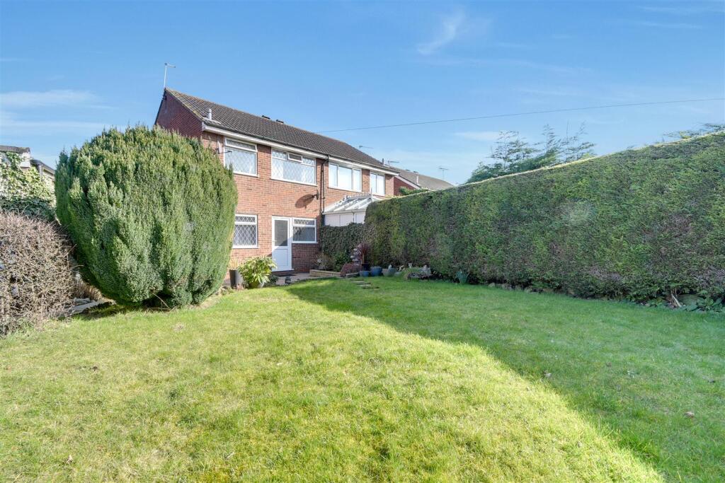 Rear garden