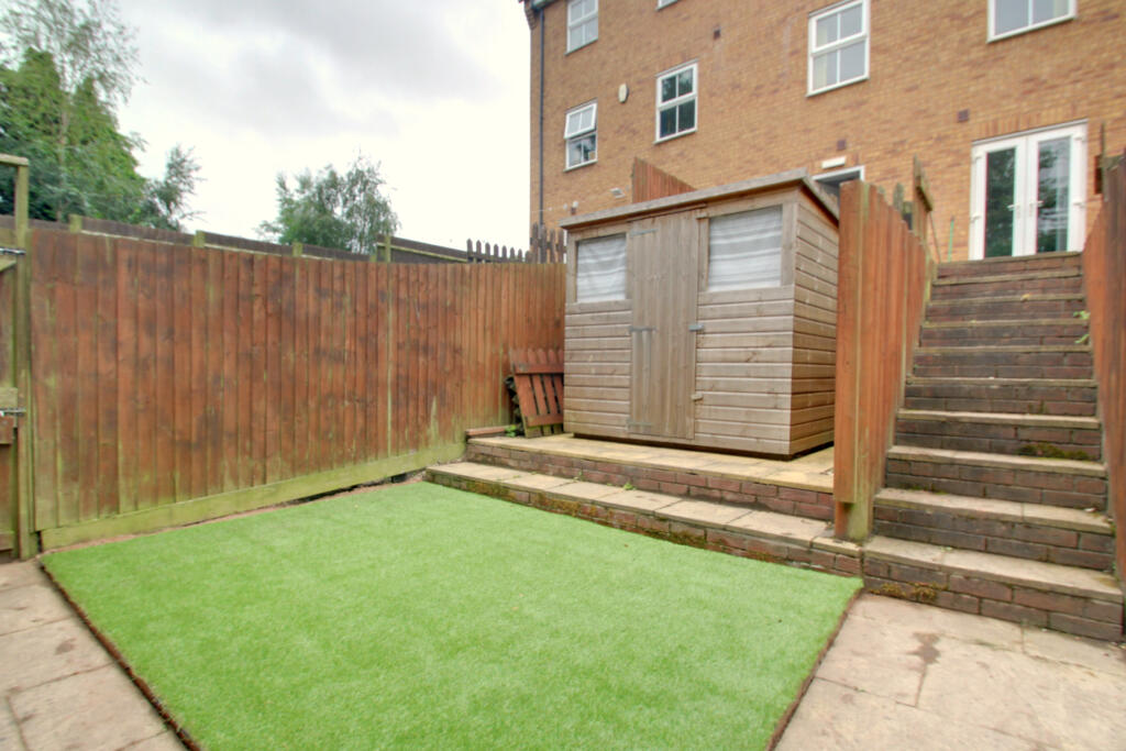 Rear garden