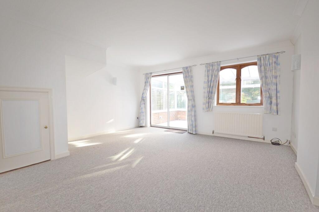 Living room of prope