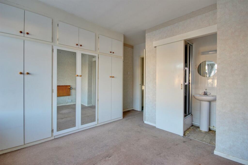 Bedroom one with ensuite shower room