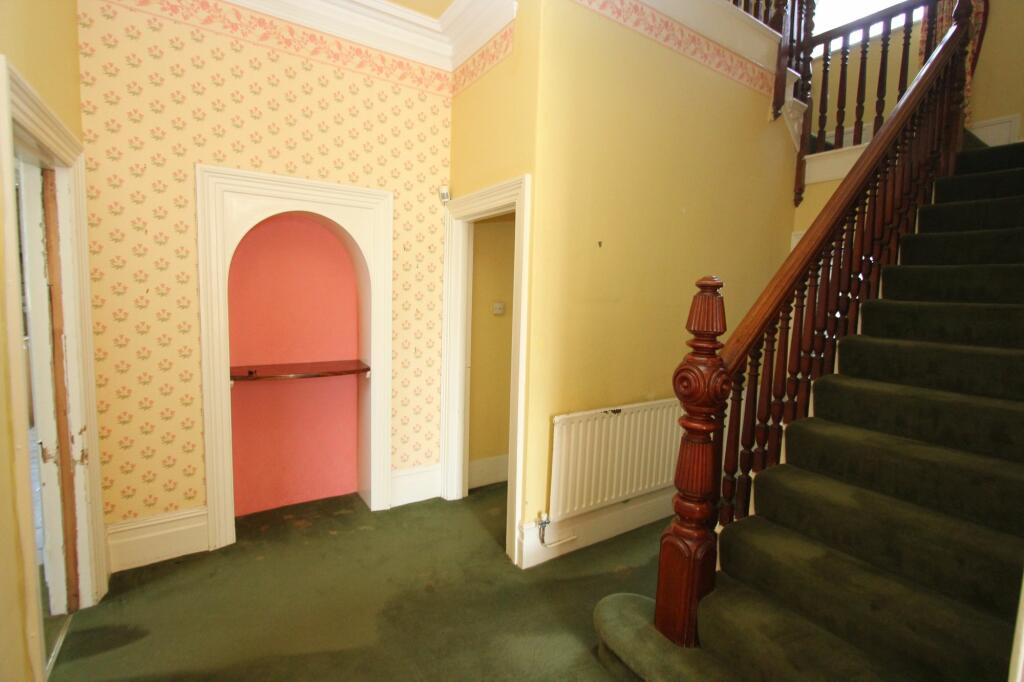 hallway staircase