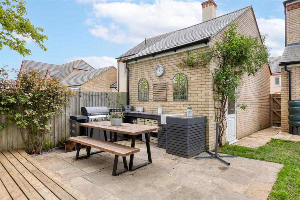 Outside kitchen area