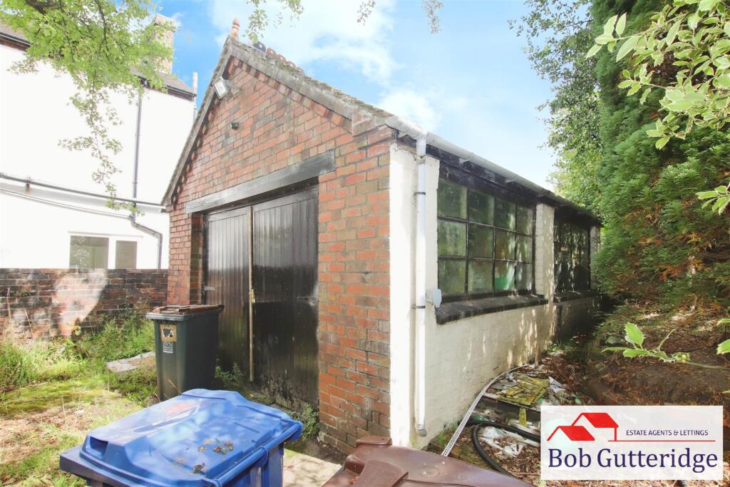 OFF ROAD PARKING &amp; DETACHED BRICK GARAGE