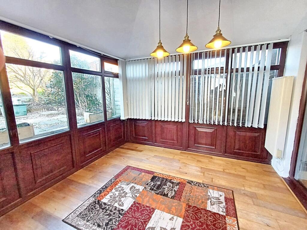 Conservatory and dining room