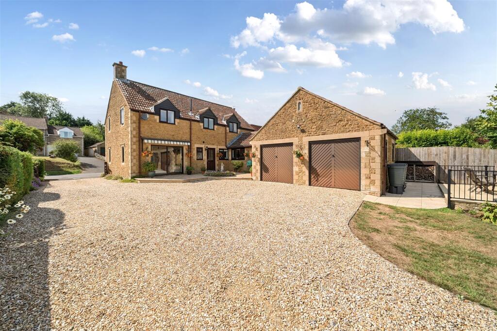 Rear of the property