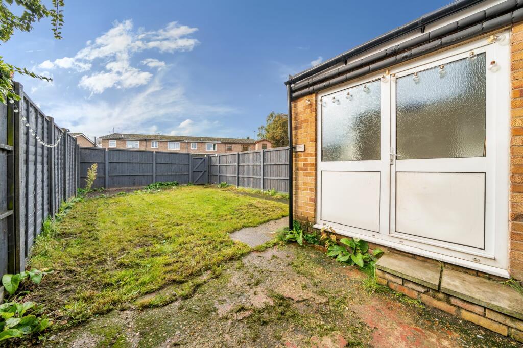 Rear garden