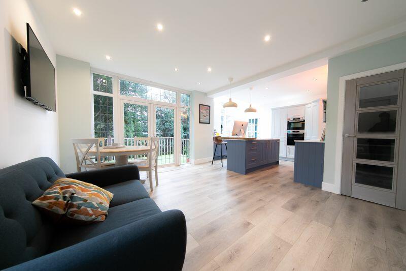 Open plan family room