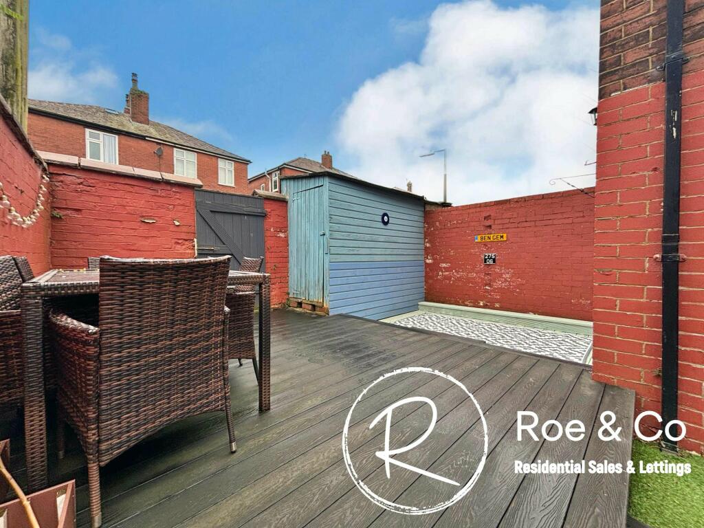 Rear garden
