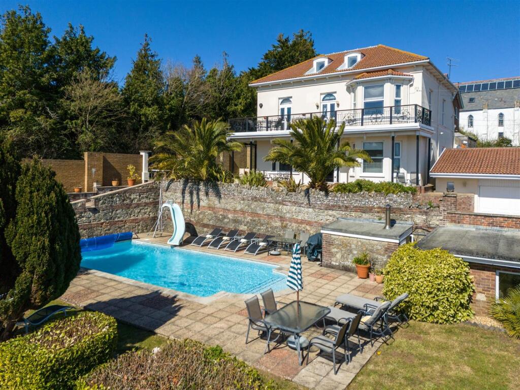 Front Elevation &amp; Pool