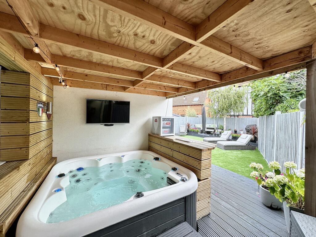 Covered Hot Tub
