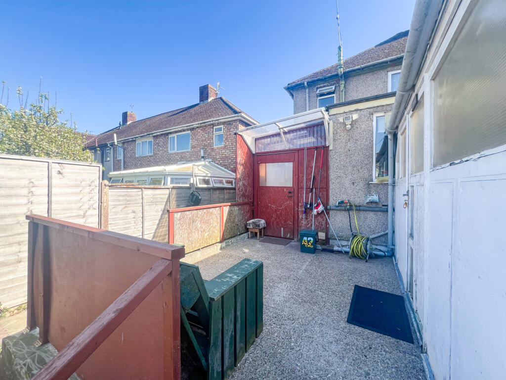 Rear Patio