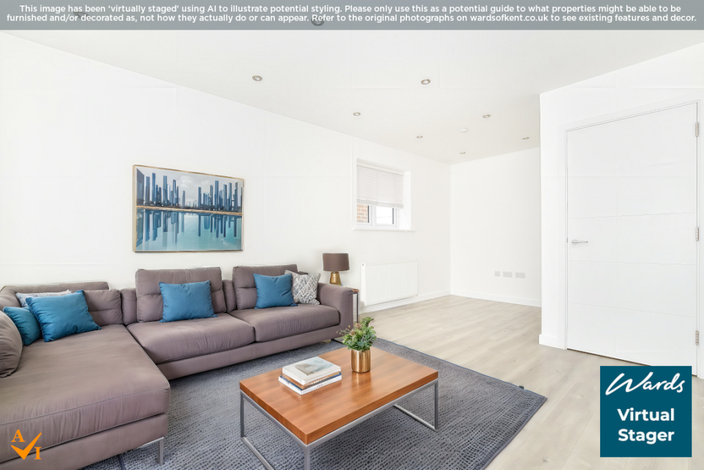 Lounge Area Virtually Staged