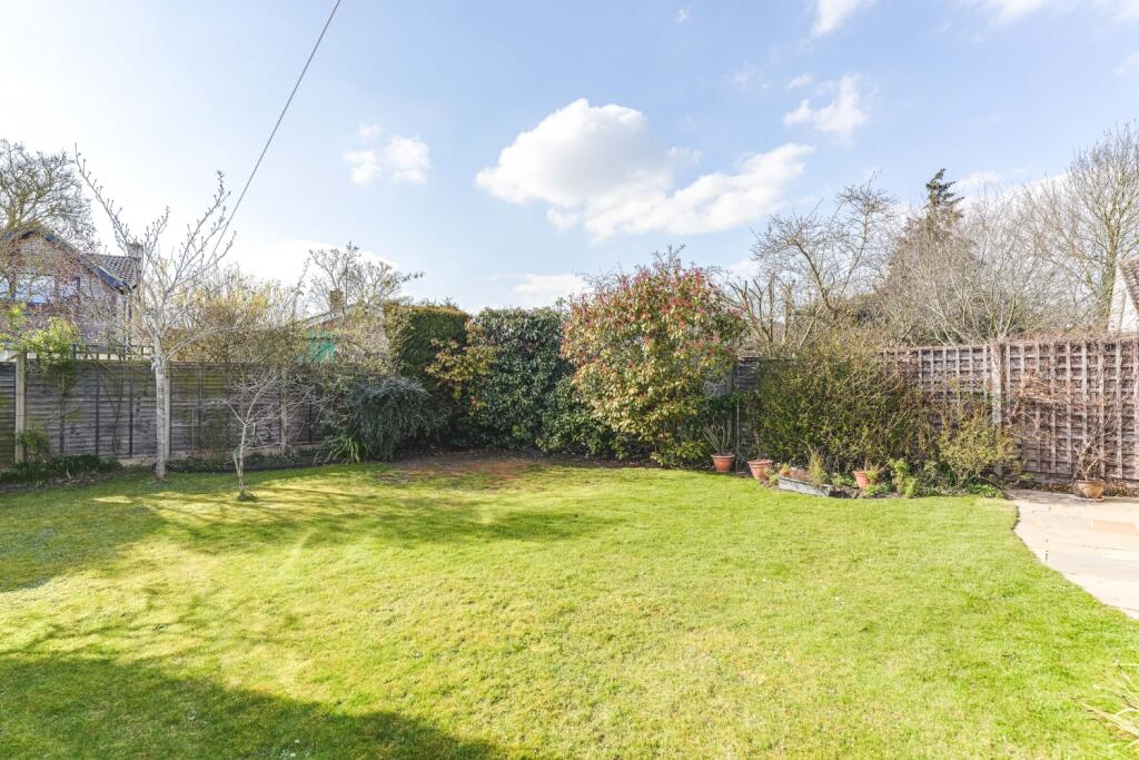 Rear garden