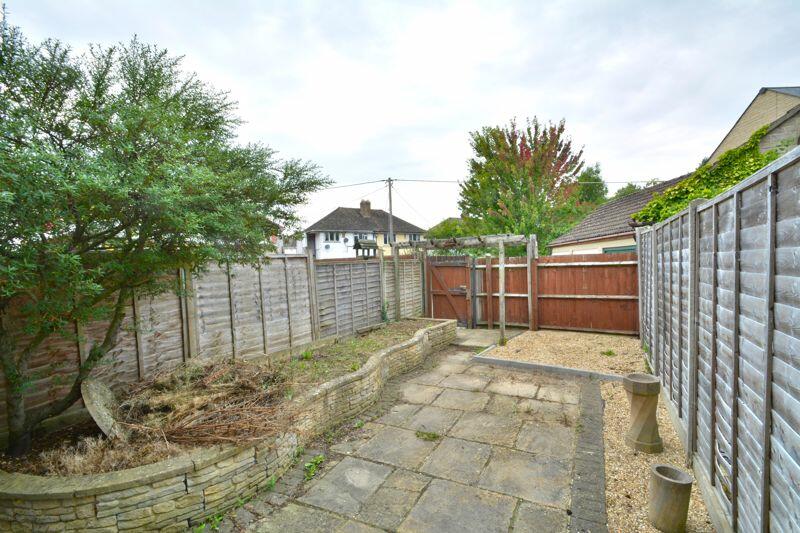 Rear garden